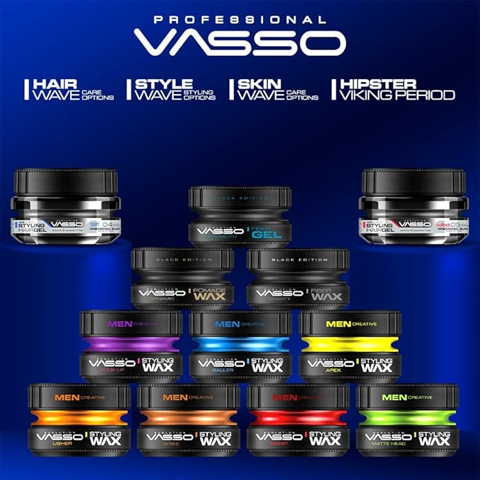 Vasso Hair Styling Wax (Spike)