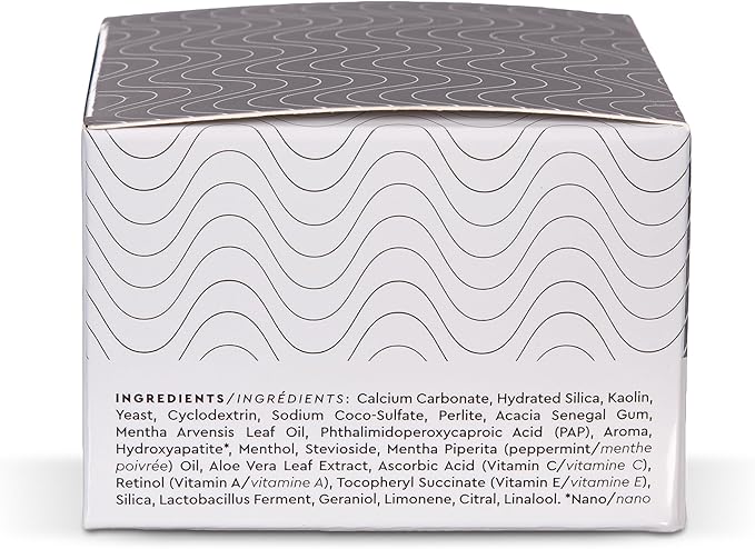 Boka Teeth Whitening BrightBoost Powder - Nano Hydroxyapatite, Appropriate for Sensitive Teeth, Whitening - Toothpaste Alternative with Essential Oils, Has Probiotics, Multivitamins & Aloe