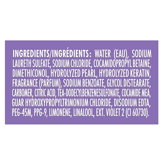 Nexxus Blonde Assure Purple Shampoo, For Blonde Hair Color Care Shampoo, Keratin Protein 8.5 oz