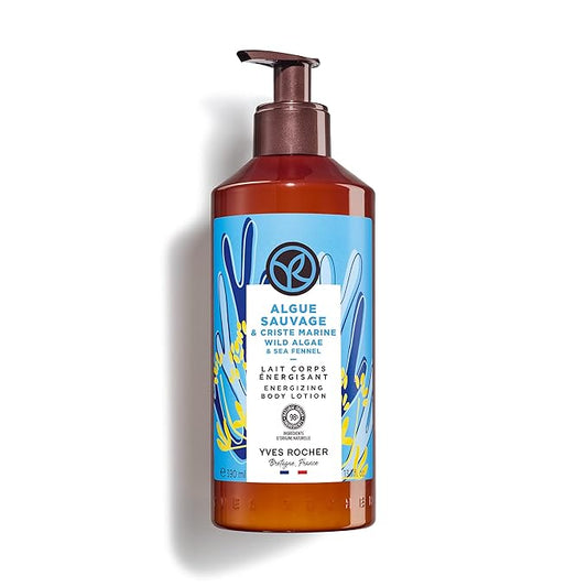Yves Rocher Energizing Wild Algae and Sea Fennel Body Lotion - 390 ml. / 13.1 fl.oz.